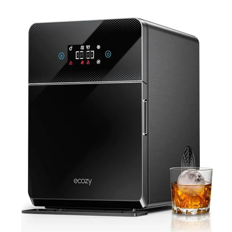 2" Clear Ice Ball Maker with Crystal Rocks Technology