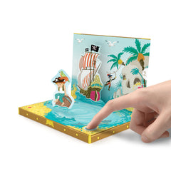 Pirate Adventures Music Box Card