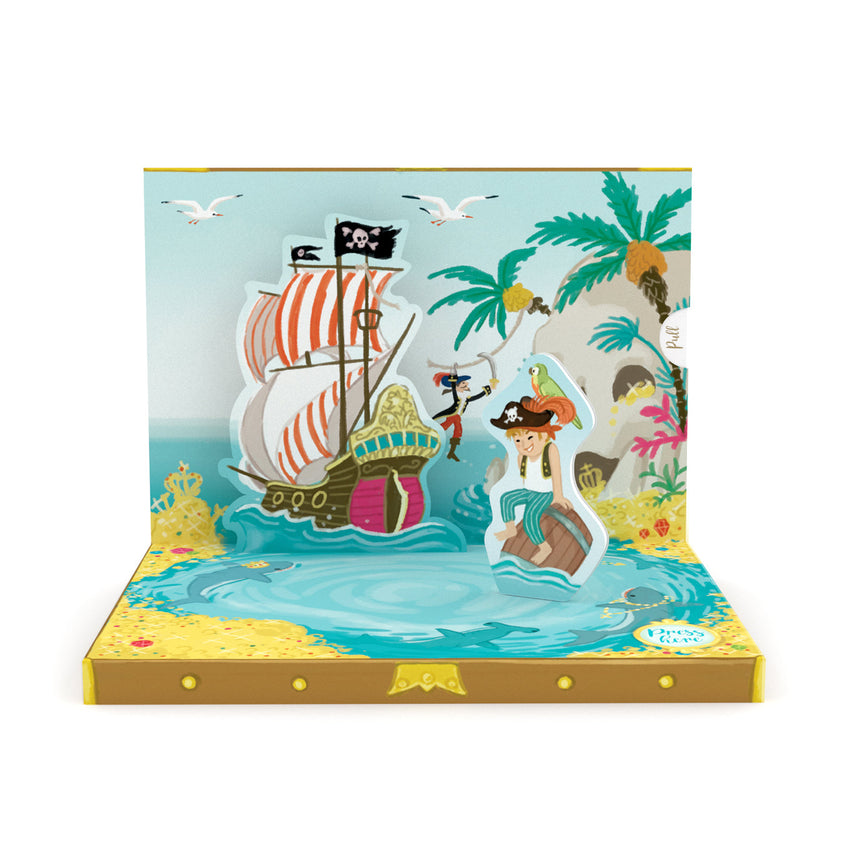 Pirate Adventures Music Box Card