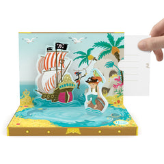 Pirate Adventures Music Box Card