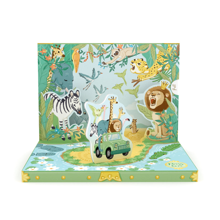 Jungle Adventure Music Box Card