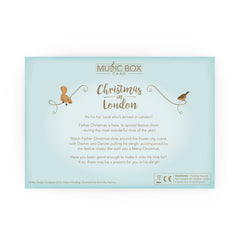 Christmas In London Music Box Card