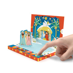 The Little Nativity Music Box Card