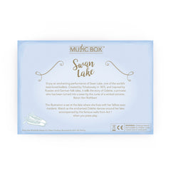 Swan Lake Music Box Card