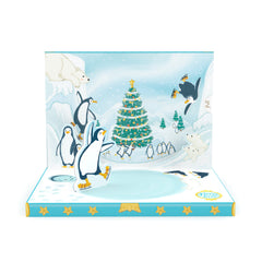 Penguin Adventure Music Box Card