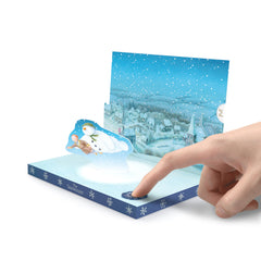 The Snowman Music Box Card