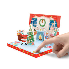 Christmas Eve The Nutcracker Music Box Card