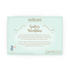 Santa's Workshop Music Box Card