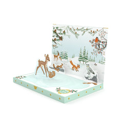 Winter Woodland Music Box Card