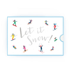 Let it Snow Music Box Card