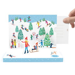 Let it Snow Music Box Card