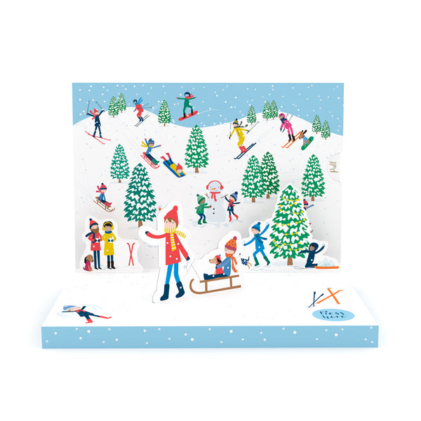 Let it Snow Music Box Card