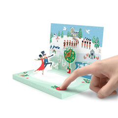 The 12 Days of Christmas Music Box Card