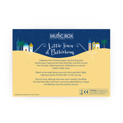 Little Town of Bethlehem Music Box Card