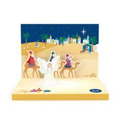 Little Town of Bethlehem Music Box Card