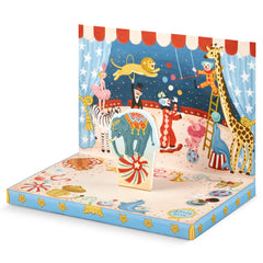 Circus Adventure Music Box Card